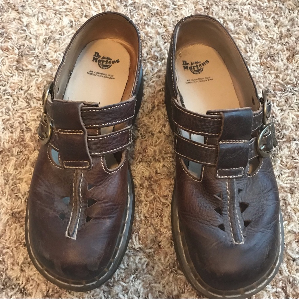 Dr Martens Mary Janes Vintage Shoes Size 8.5 39